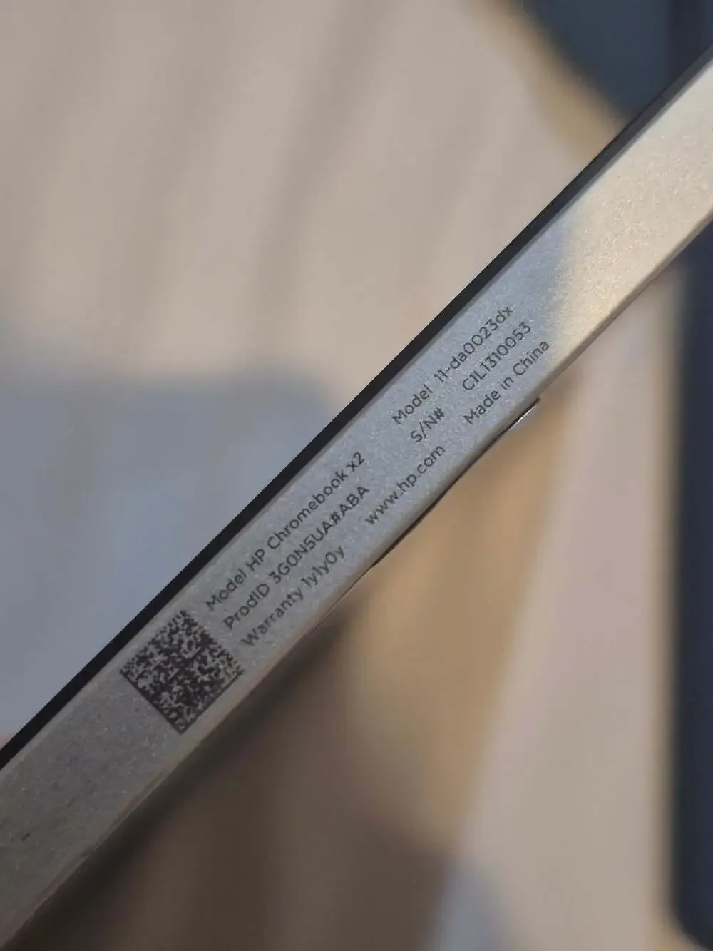 HP Chromebook x2 11-da0023dx, 11